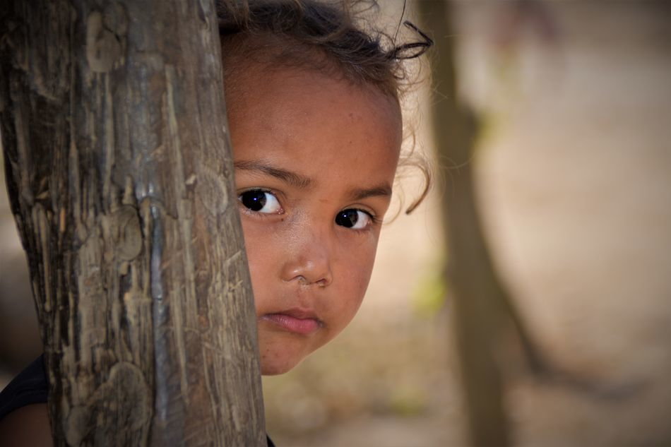 Girl in a Chepang Village
