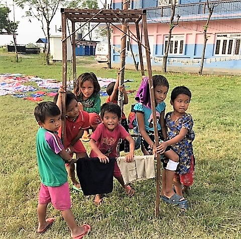 Schoolyard in Antyodaya
