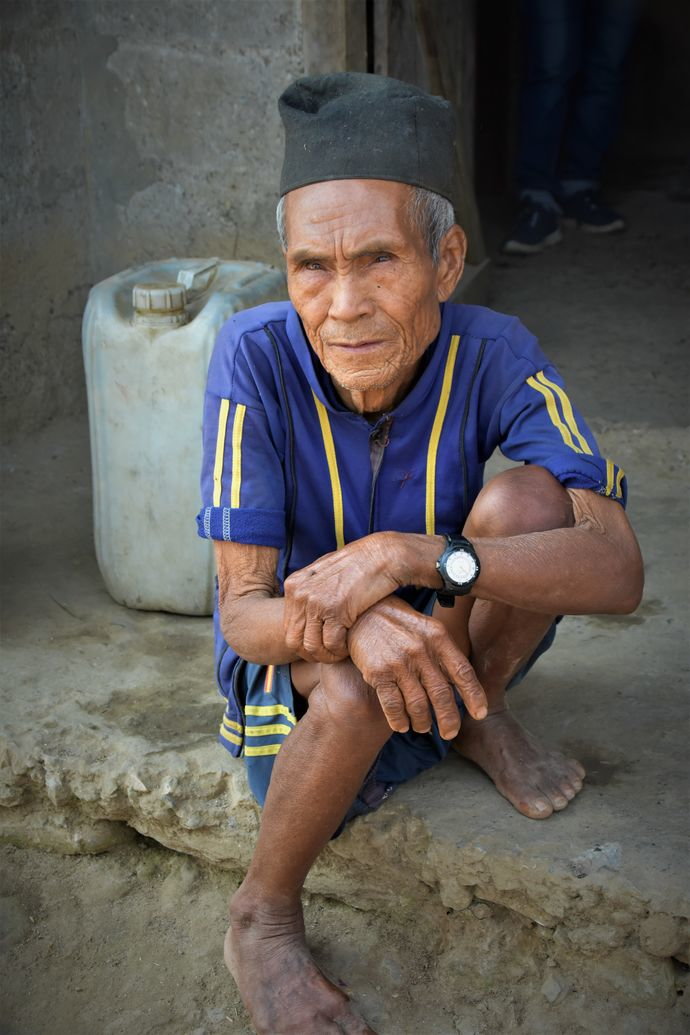 Elderly Man, Chepang Village