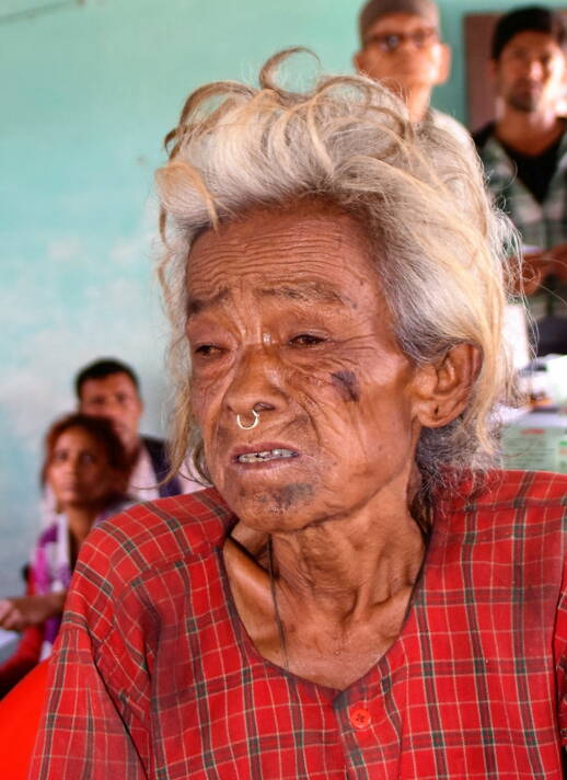 Old Women, Slums near Hetauda