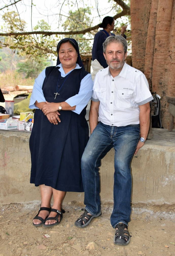 Srm Miriam, Fredi Bacchetto, Health Camp Rapti River