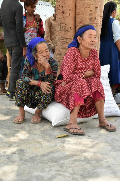 Wating for the Doctor, Helath Camp, Rapti River