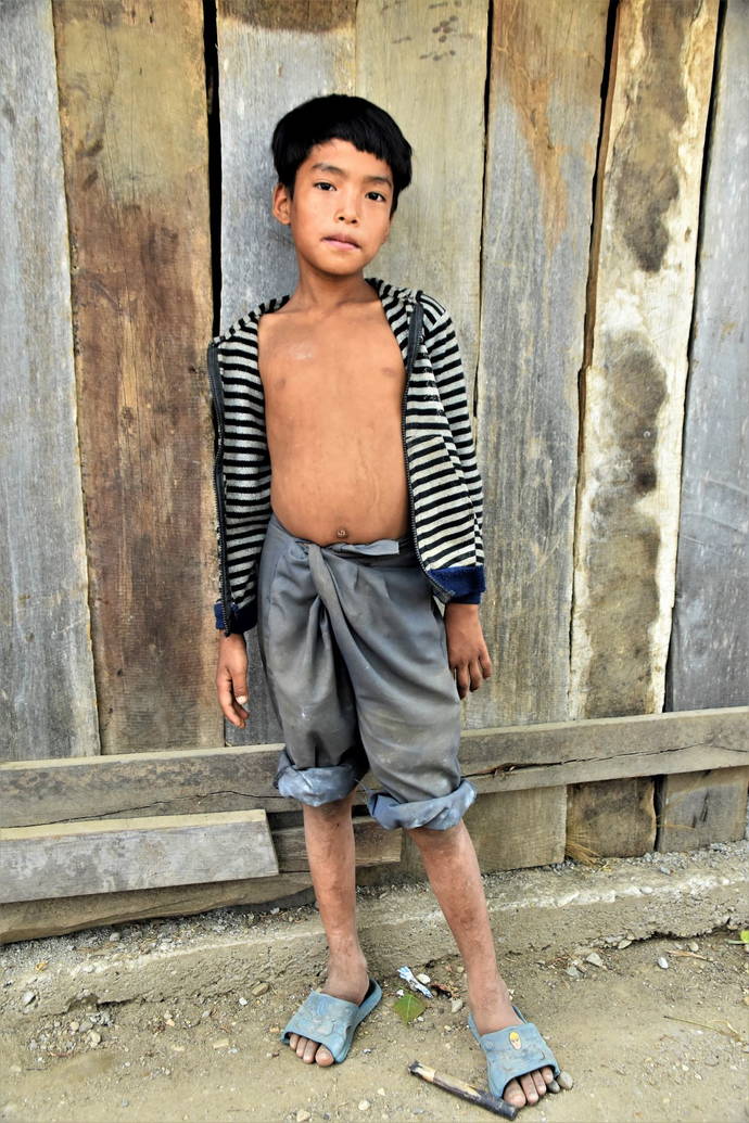Boy in Chepang Village along Rapti River