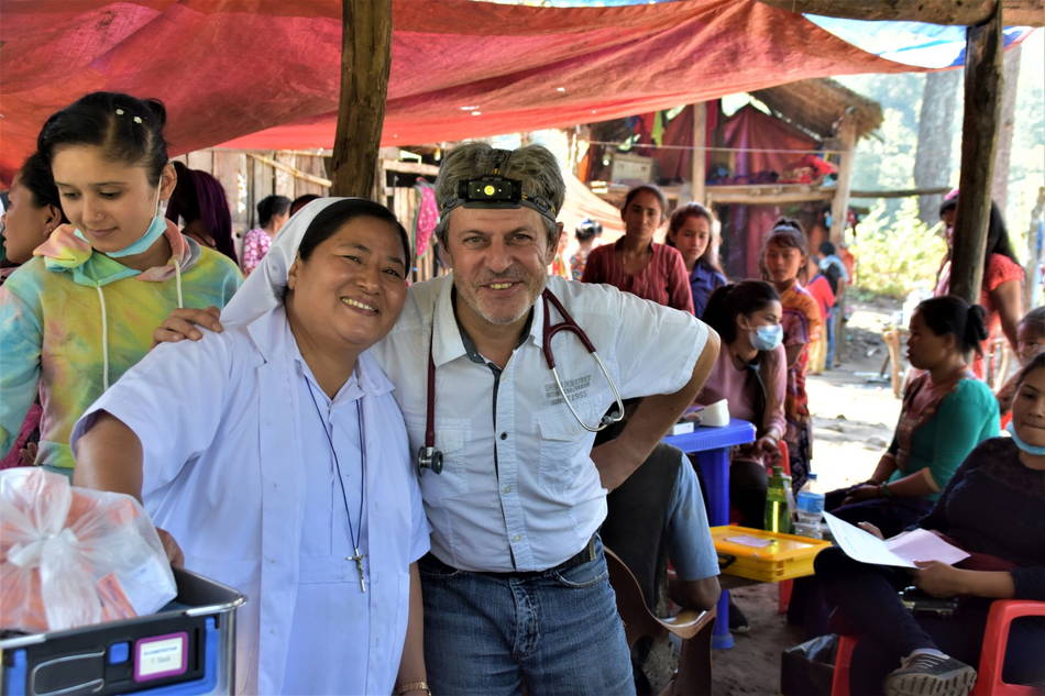 Sr. Miriam, Fredi in Chisapani