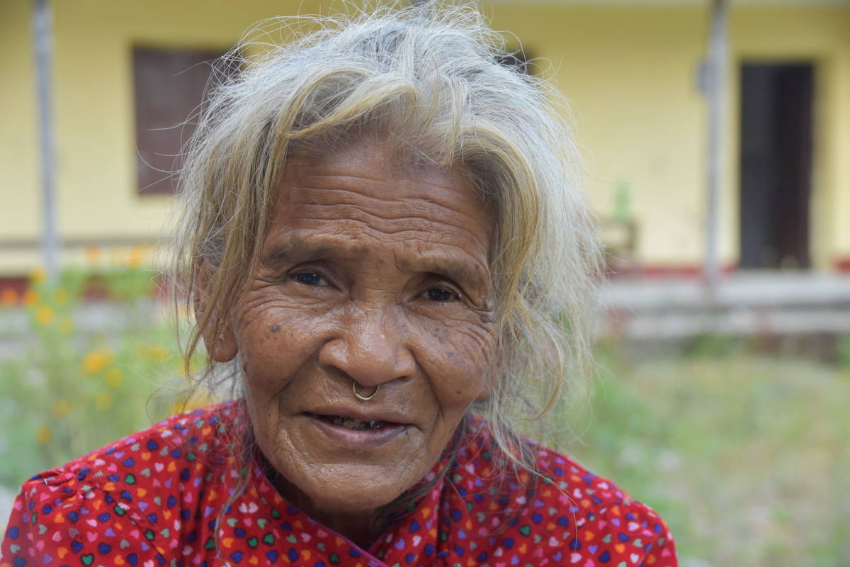 Elderly Nepali Women