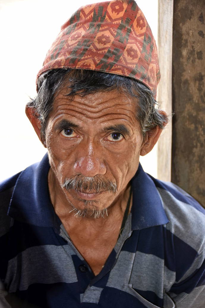 Elderly Man, Slums near Hetauda